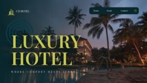 Resort Website Design - CH Tech Giant