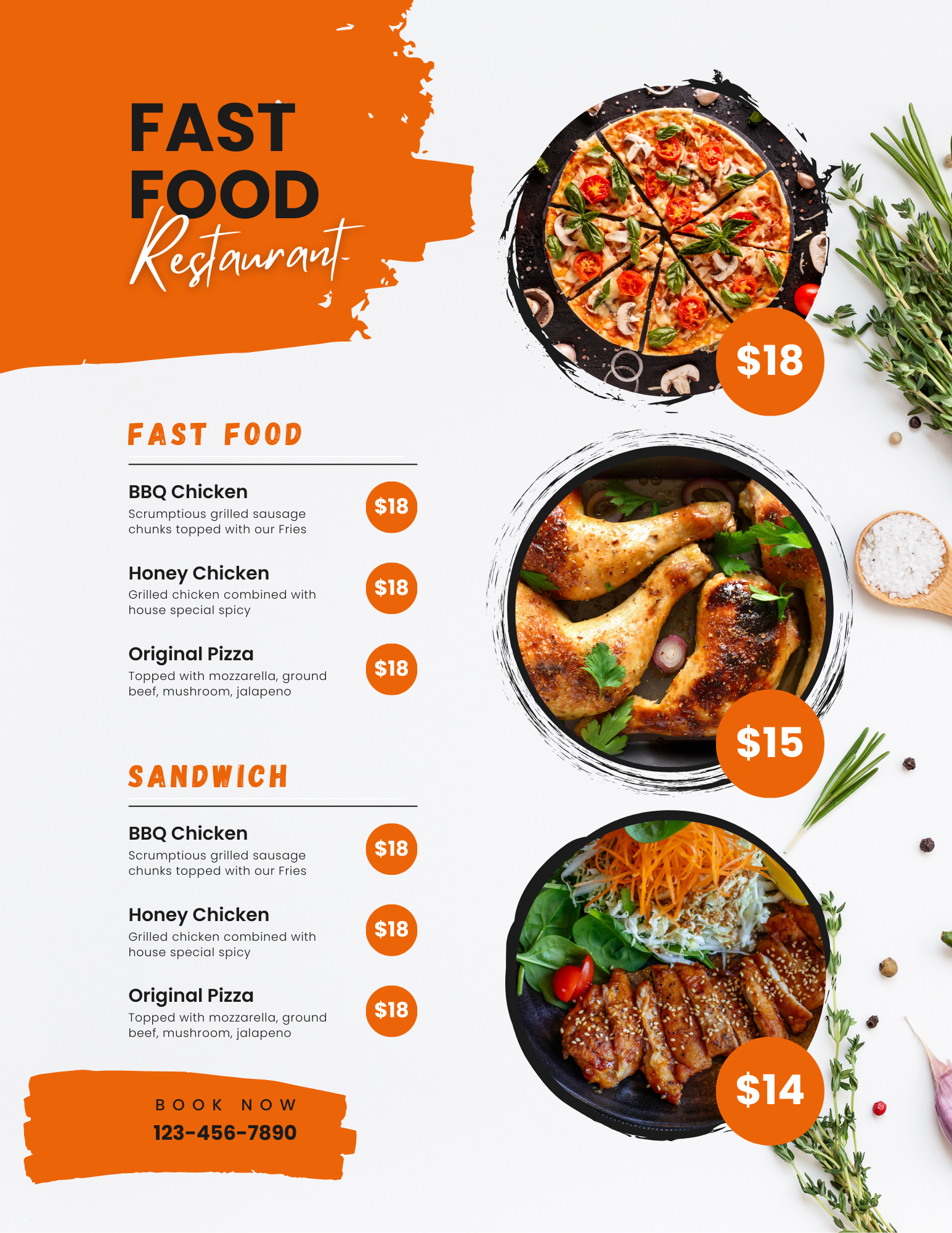 Restaurant Menu Designs - CH Tech Giant