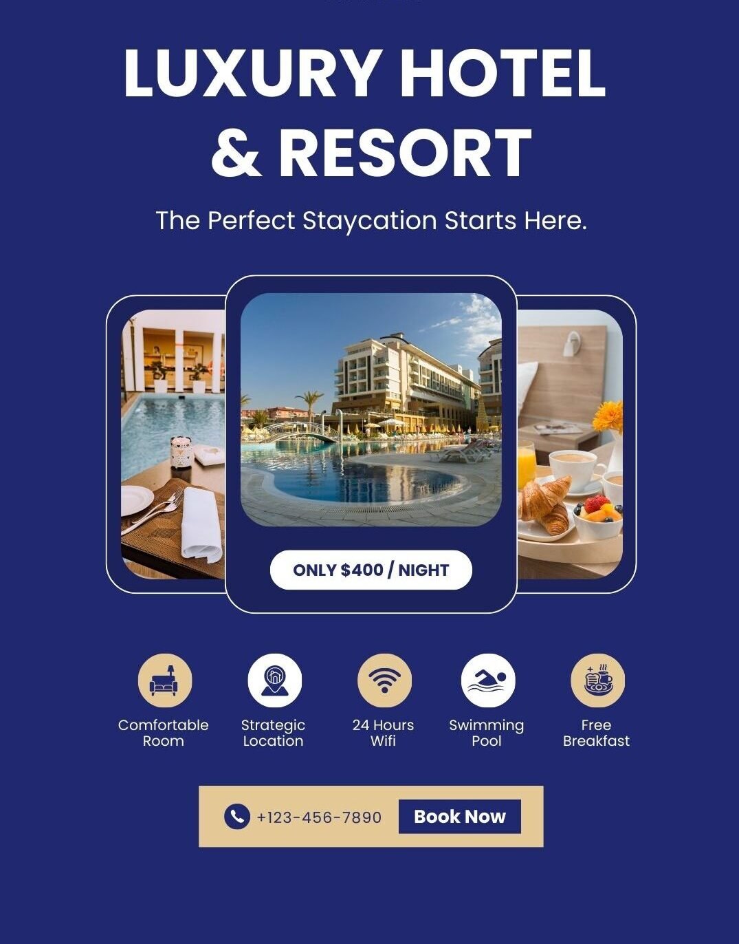 Resort Phamplet Designs - CH Tech Giant