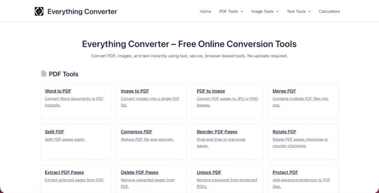Everything Converter